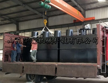 地埋式污水处理设备发货了